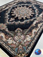فرش نیلا سورمه ای 700 شانه
