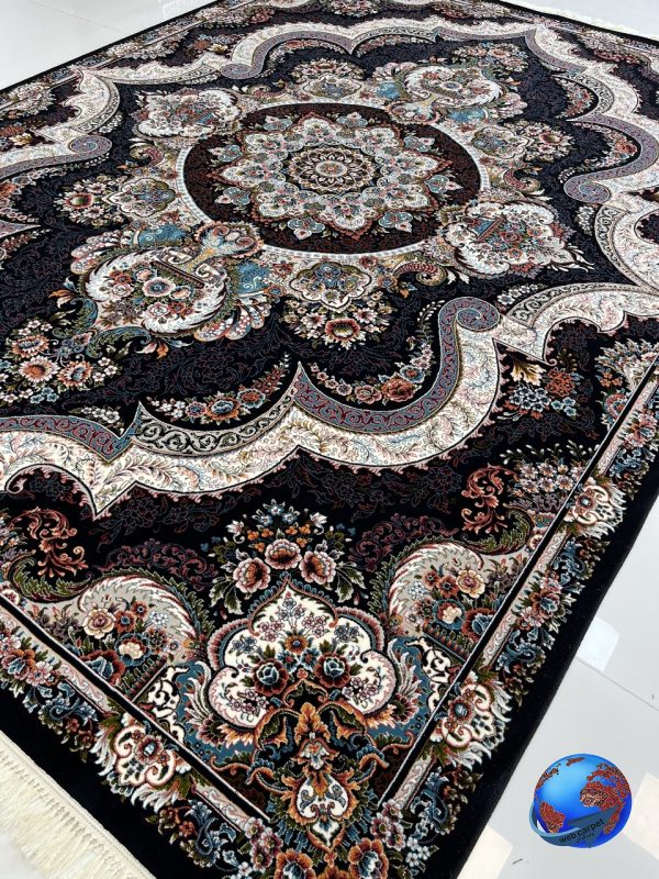 فرش شهیاد سرمه ای 700 شانه
