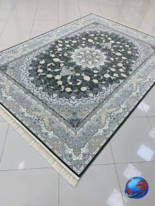 فرش طرح شکوه دودی 1200 شانه