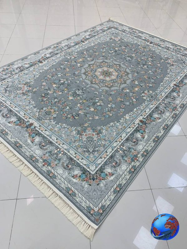فرش طرح پردیس طوسی 1200 شانه