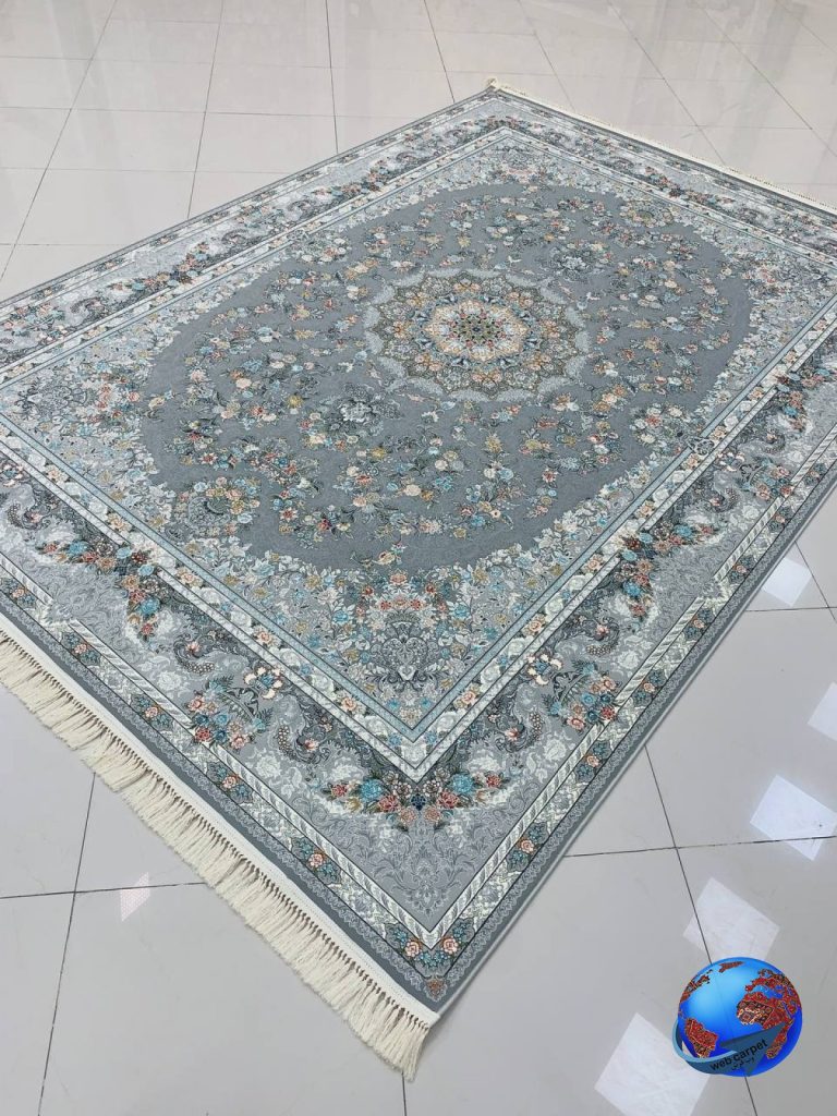 فرش طرح پردیس طوسی 1200 شانه
