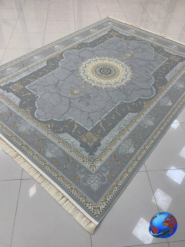 فرش طرح نسیم سیلور 1200 شانه