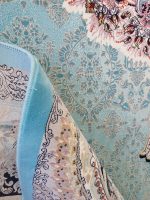 فرش هالیدی آبی فیروزه ای