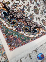 فرش کاشان طرح افشان درباری