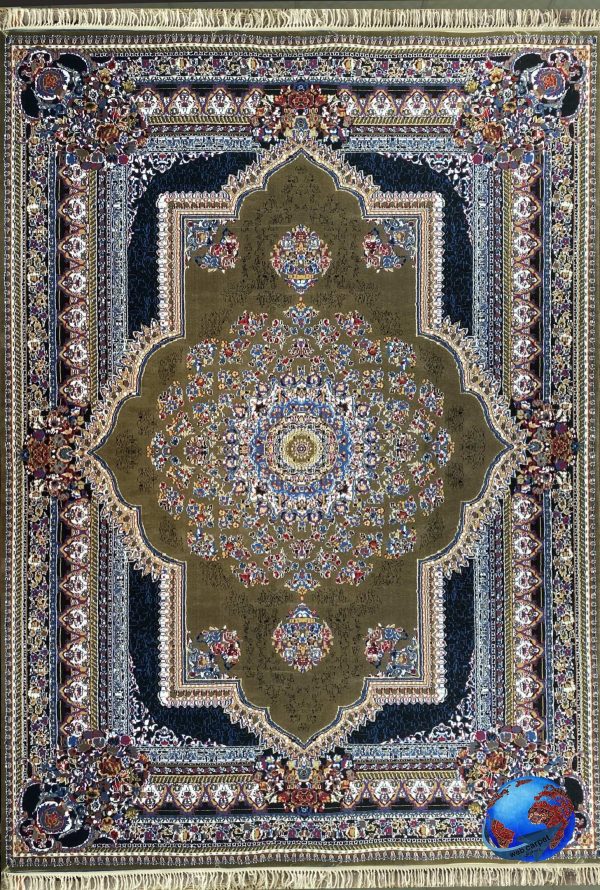 فرش طرح لوکس گردویی