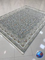 فرش طرح بهار طوسی 1500 شانه