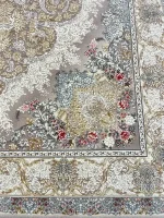 فرش طرح راشین رنگی سیلور