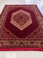 فرش طرح گبه قرمز جدید