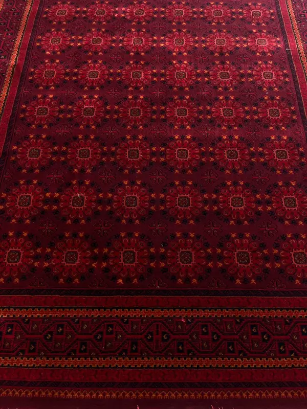 فرش قشقایی قرمز جدید