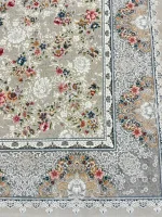 فرش طرح تانیا نقره ای