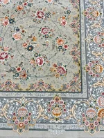فرش طرح تلما نقره ای