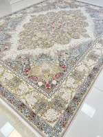 فرش طرح راشین رنگی سیلور 1200