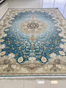 فرش 1200شانه طرح ریانا ابی