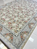 فرش طرح تانیا نقره ای 1200