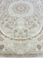فرش طرح پارما کرم 1200 شانه
