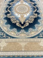 فرش کارن آبی 1200 شانه