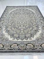 فرش طرح دلسا نقره ای 1200 شانه
