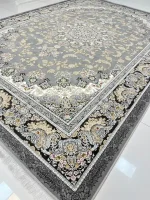 فرش طرح دلسا نقره ای 1200