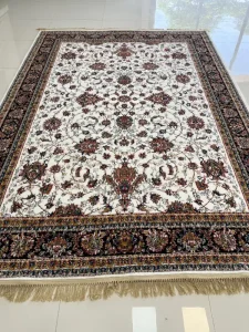 فرش طرح افشان جدید کرم ۵۰۰ شانه