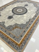 فرش طرح رایانا نقره ای 700 شانه ارزان قیمت