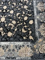 فرش طرح رایکا سرمه ای 700 شانه ارزان قیمت