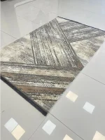 فرش آشپزخانه ای جدید طرح چوب کاشان
