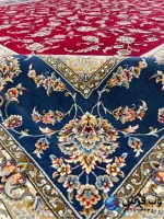 فرش افشان قرمز سلطنتی 700 شانه طرح شهره