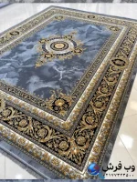 فرش ورساچه دودی 700 شانه ژاوین کاشان