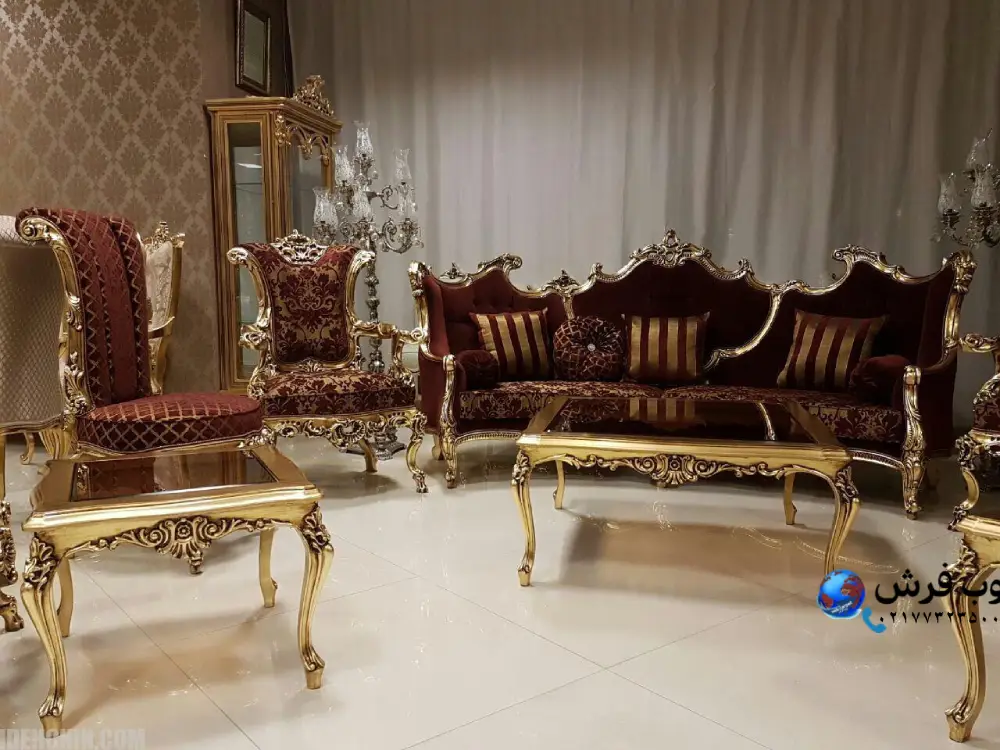 جدیدترین مدل مبل عروس مبل سلطنتی