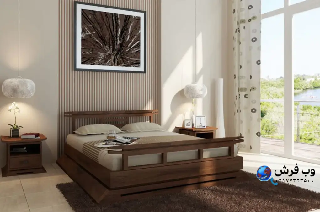 دکوراسیون اتاق خواب به سبک ژاپنی