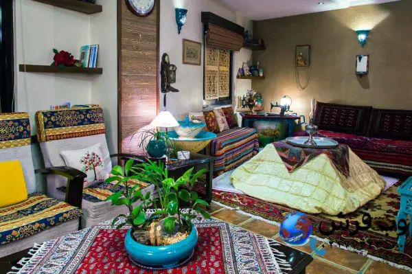 سبک روستیک دکوراسیون ایرانی