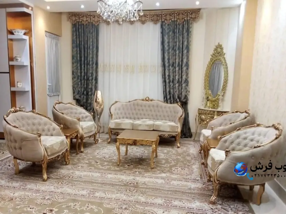 مبل عروس طرح کلاسیک