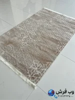 فرش آشپزخانه طوسی طرح آنیا کاشان