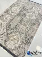 فرش آشپزخانه طوسی طرح ترلان کاشان