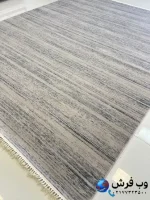 فرش ابروبادی مدرن طوسی 1200 شانه طرح تهران کاشان