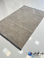 فرش اتاق خواب مدرن طرح پانیذ