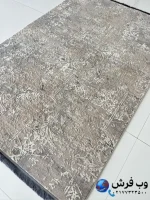فرش اتاقخواب طرح پامچال کاشان