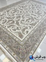 فرش افشان کرم 1200شانه عمارت کاشان