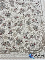 فرش باغ بهشت افشان طرح پروا کرم 1200شانه