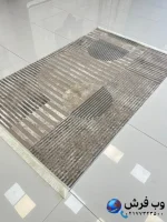 فرش هندسی طرح دایره کاشان