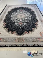 فرش مشکی 700شانه کیا