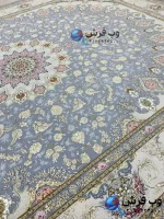 فرش 1700 شانه ترنج دلفینی کاشان