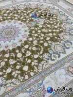 فرش 1700 شانه ترنج نسکافه ای