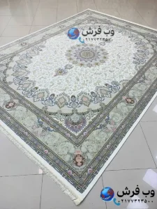 فرش 1700 شانه ترنج کرم