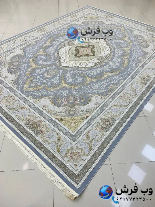 فرش 1700 شانه گلبهار دلفینی کاشان فرش 1700 شانه گلبهار دلفینی کاشان