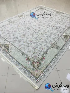 فرش 1700 شانه گلسا سیلور کاشان