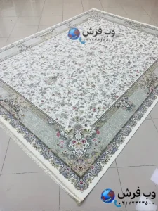 فرش 1700 شانه گلسا کرم کاشان