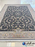 فرش افشان گل برجسته 700 شانه لارا کاشان