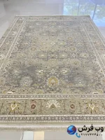 فرش افشان کرم طرح سلطان آبادی 1200شانه