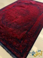 فرش لاکی 1200 شانه طرح کیانوش کاشان